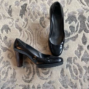 Black Patent Stuart Weitzman Heels